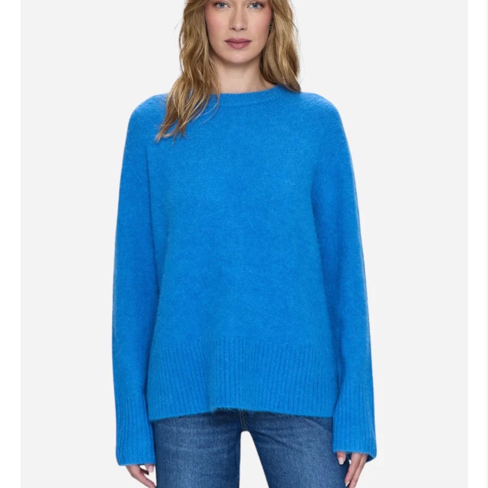 Pistola Ivy Crew Neck Sweater in Azul